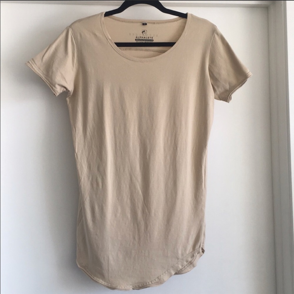 Alphalete longline t-shirt